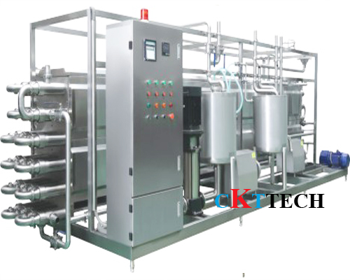  UHT pasteurization system - Stream heat exchanger