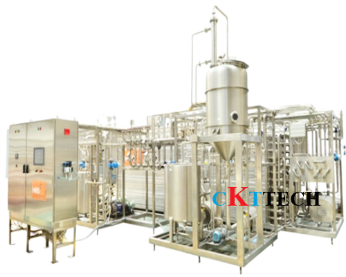  UHT pasteurization system - Stream heat exchanger